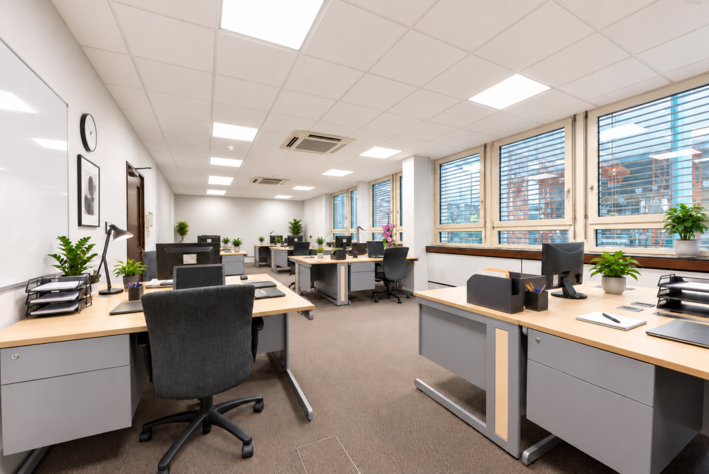20 Desk Open Plan Office