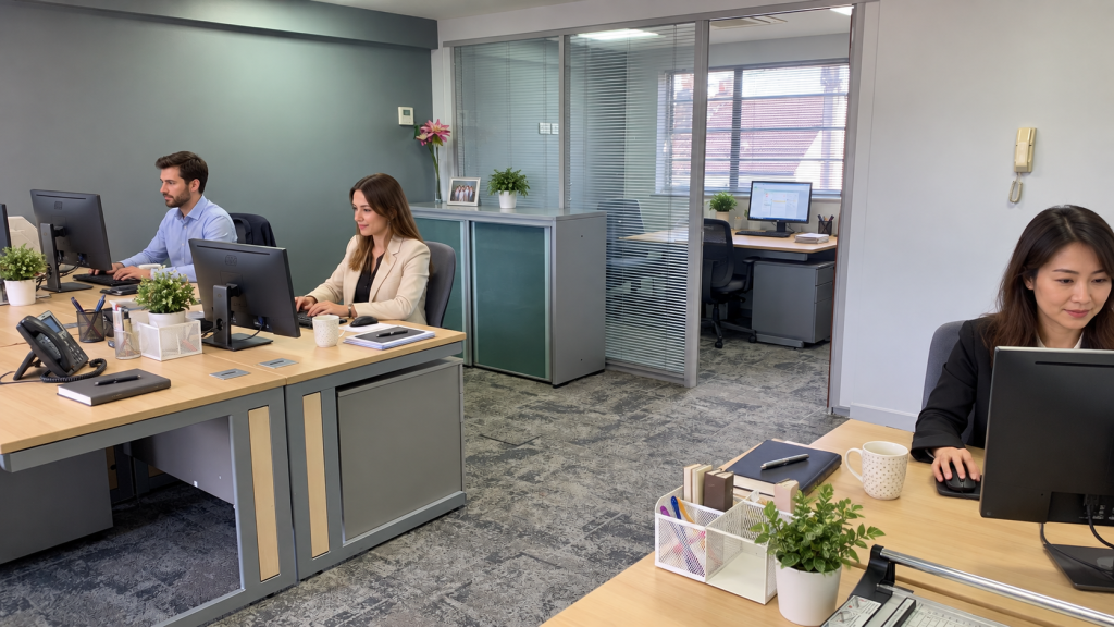 7 Person Office with Private Management Suite
